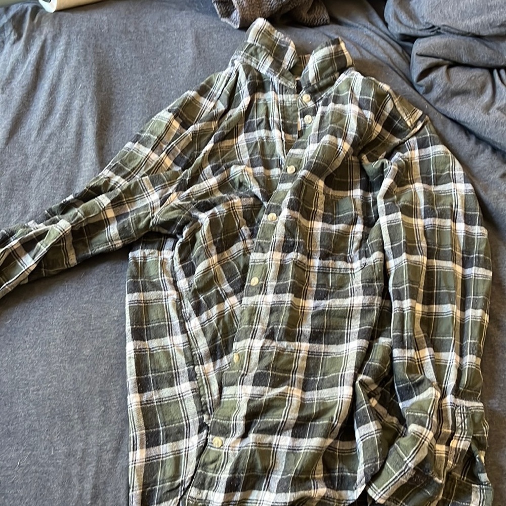 American eagle boyfriend fit flannel